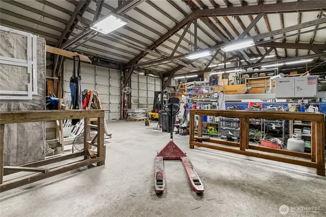 a view of storage and utility room
