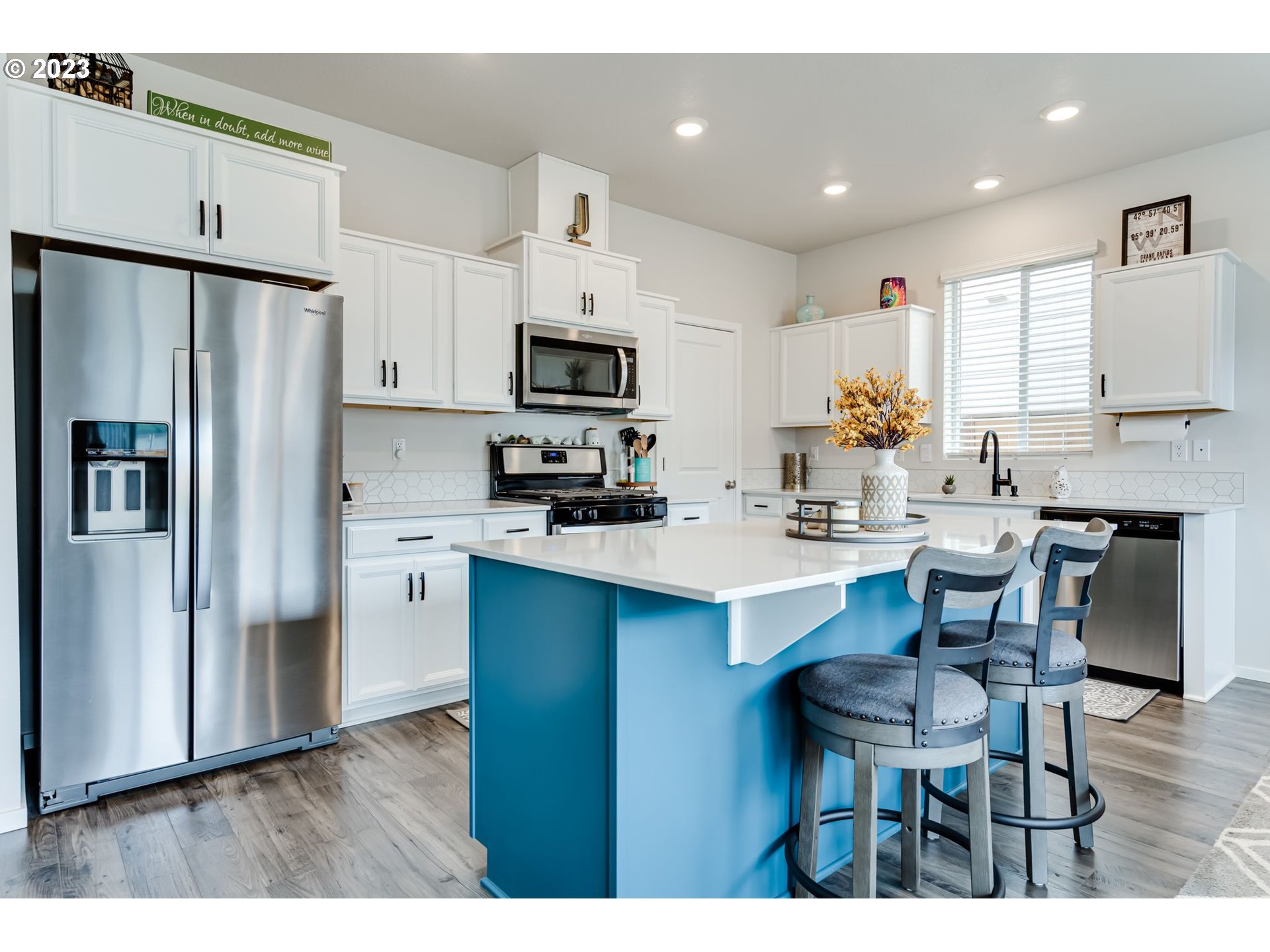 2951 Fenya Street Springfield, OR 97477 - Photo 5 of 32 a kitchen with appliances a sink a counter top space and cabinets