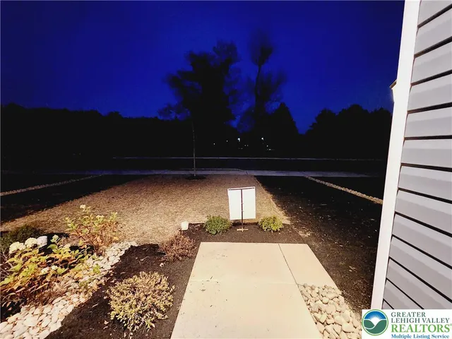 a front view of a house with entryway