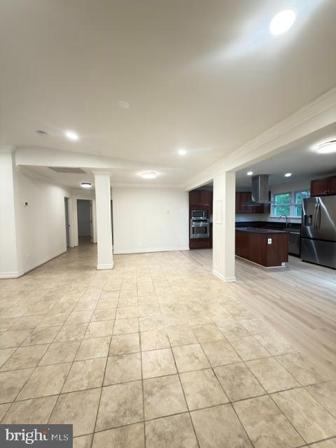 7135 Oak Ridge Road Falls Church, VA 22042 - Photo 16 of 41 a view of a hallway with an empty space