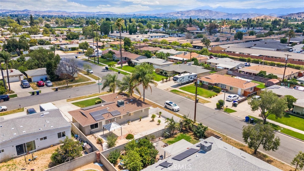 8955 Holly Lane Riverside, CA 92503 - Photo 29 of 32 an aerial view of residential houses with outdoor space
