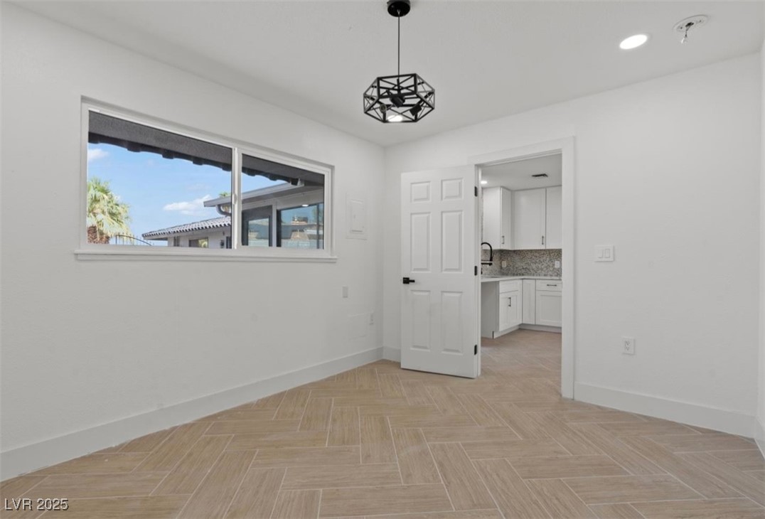 4501 South Woodcrest Road Las Vegas, NV 89121 - Photo 71 of 78 APPARTMENT BEDROOM 2 with baseboards and recessed lighting
