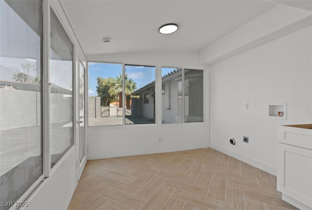 4501 South Woodcrest Road Las Vegas, NV 89121 - Photo 72 of 78 APPARTMENT WITH ITS OWN LAUNDRY ROOM with electric dryer hookup and hookup for a washing machine