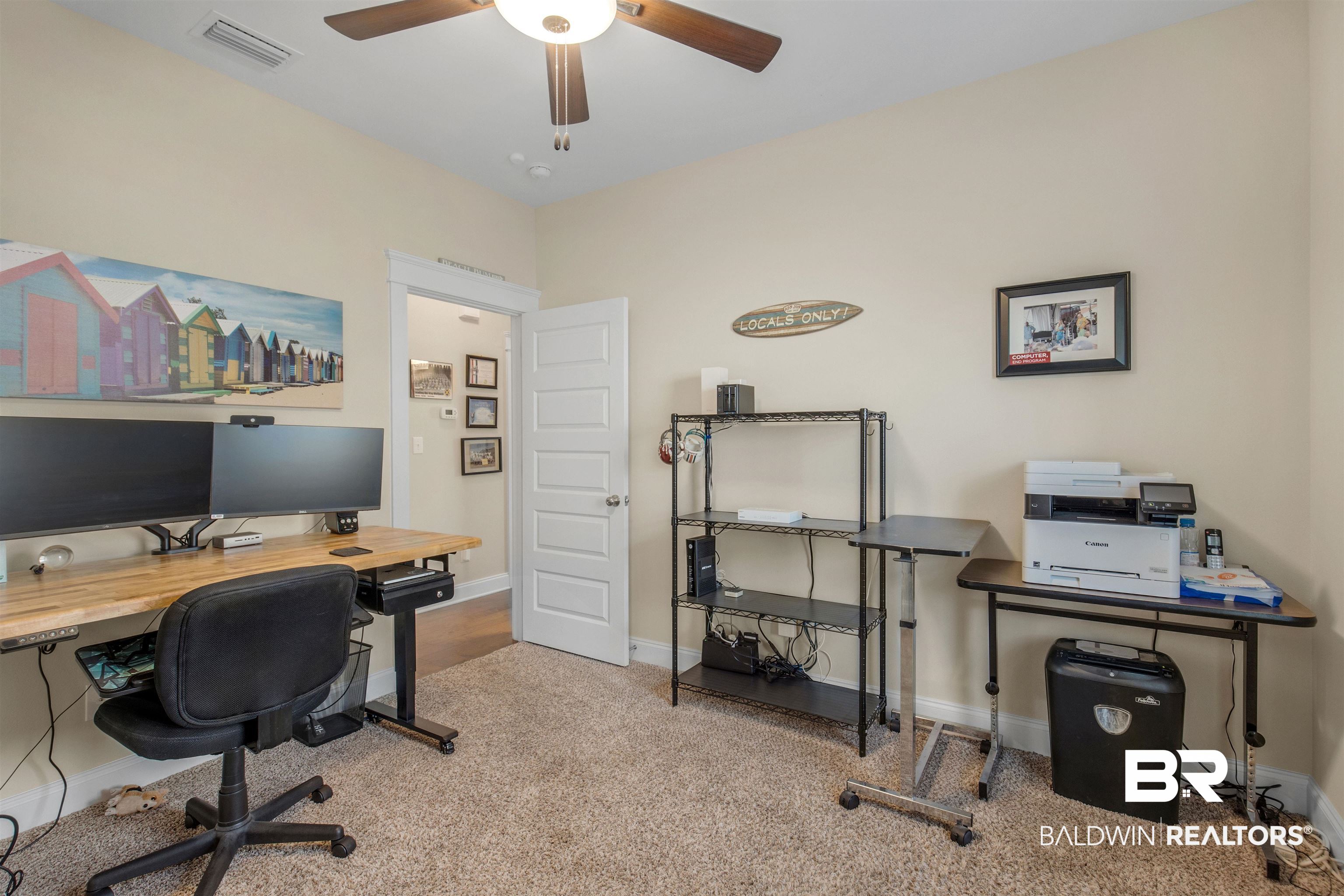 8693 Rosedown Lane Daphne, AL 36526 - Photo 21 of 27 Third Bedroom used as an office.
