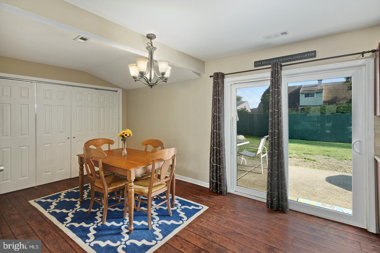 47 Micahill Road Levittown, PA 19056 - Photo 12 of 24 Sliding doors to back patio