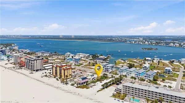 an aerial view of a city with lots of residential buildings