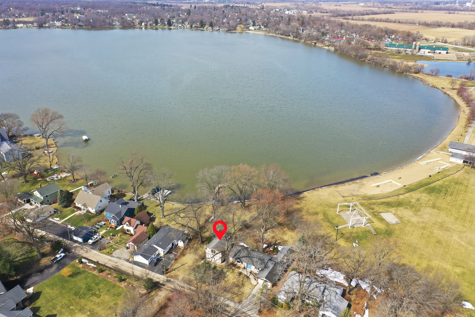 4320 West Lakewood Road McHenry, IL 60050 - Photo 43 of 50 a view of a lake