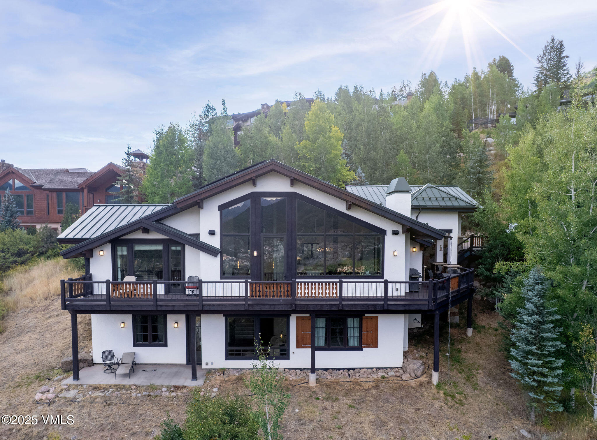 1388 Buffehr Creek Road Vail, CO 81657 - Photo 19 of 42 2508_1388_buffehr_creek_aerial_c