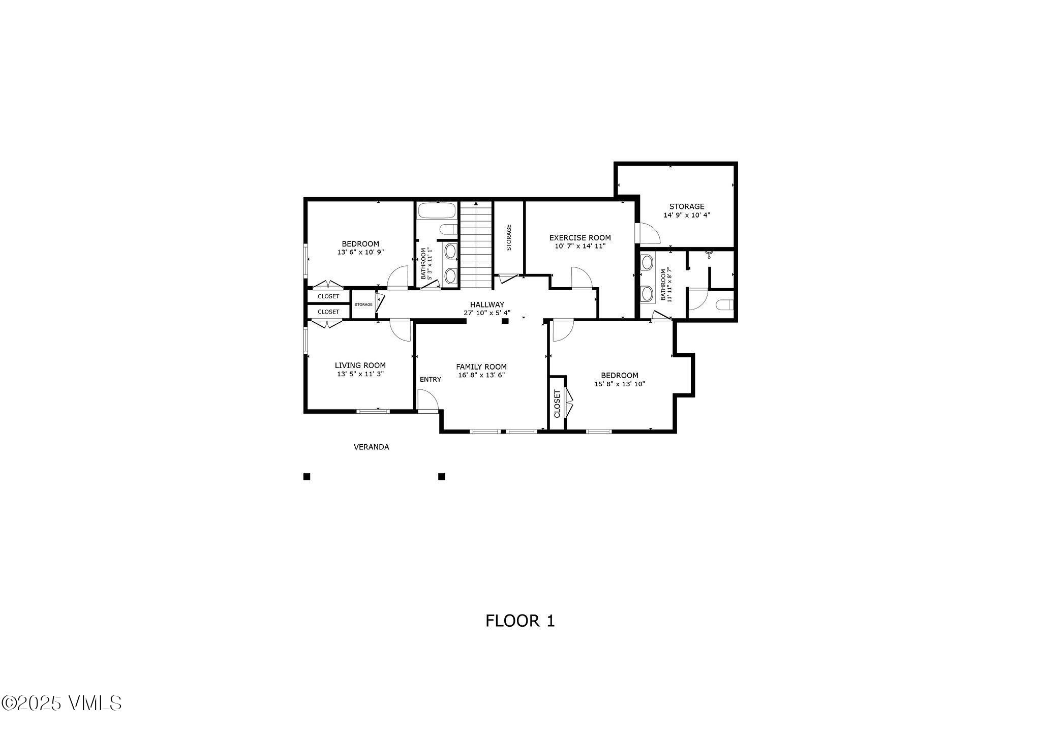 1388 Buffehr Creek Road Vail, CO 81657 - Photo 39 of 42 2508_1388_buffehr_creek_b_floorplan_1