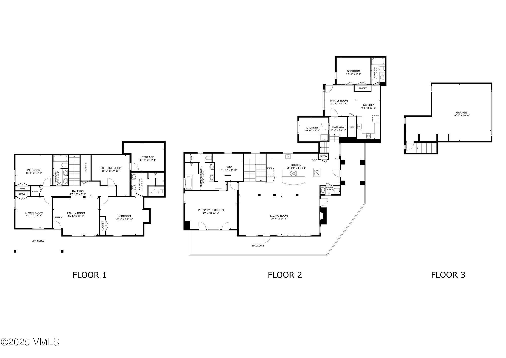 1388 Buffehr Creek Road Vail, CO 81657 - Photo 42 of 42 2508_1388_buffehr_creek_b_floorplan_all