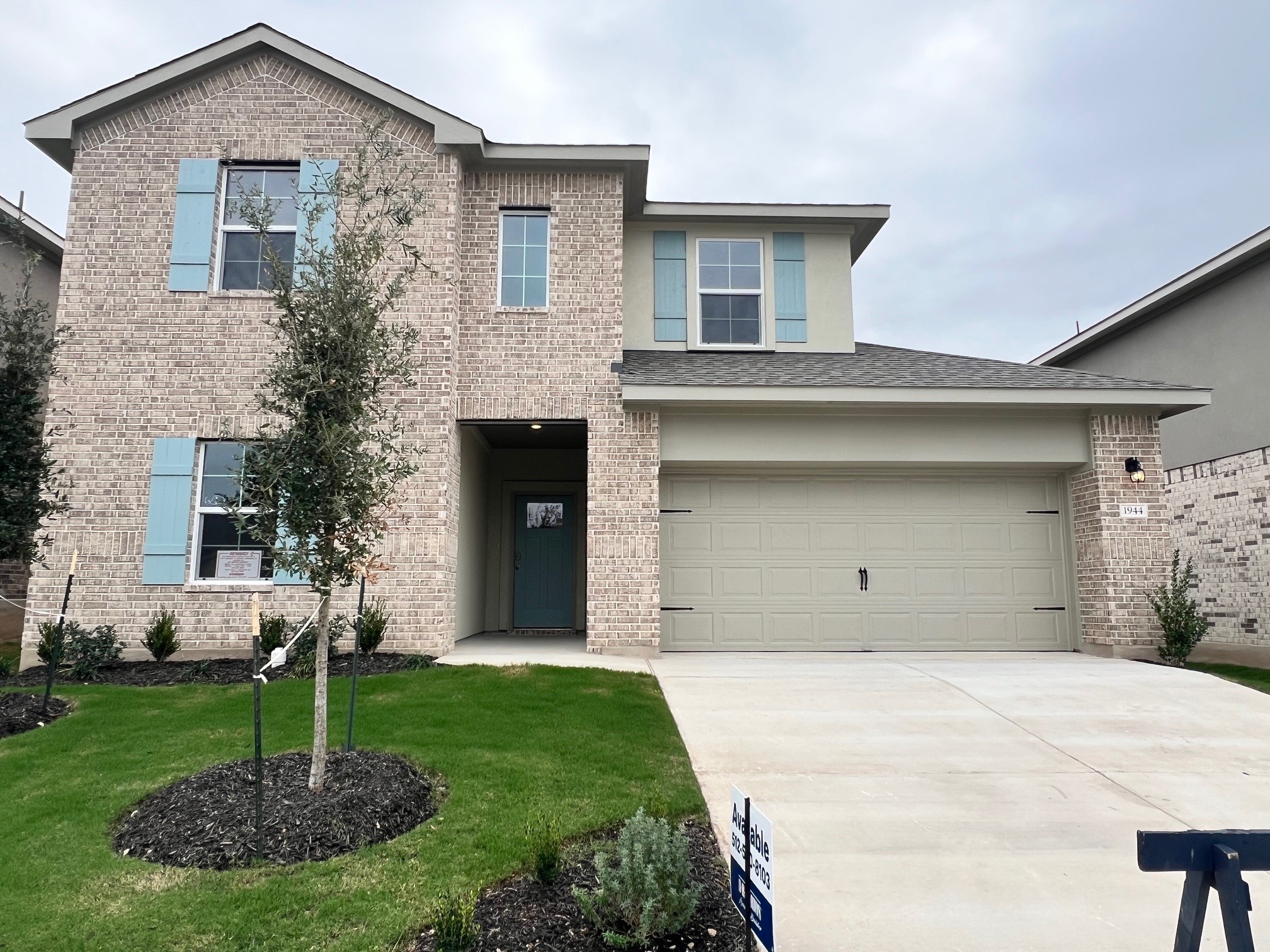 1944 Lazy Acrs Street Leander, TX 78641 - Photo 1 of 1 a house with a garden and a pathway