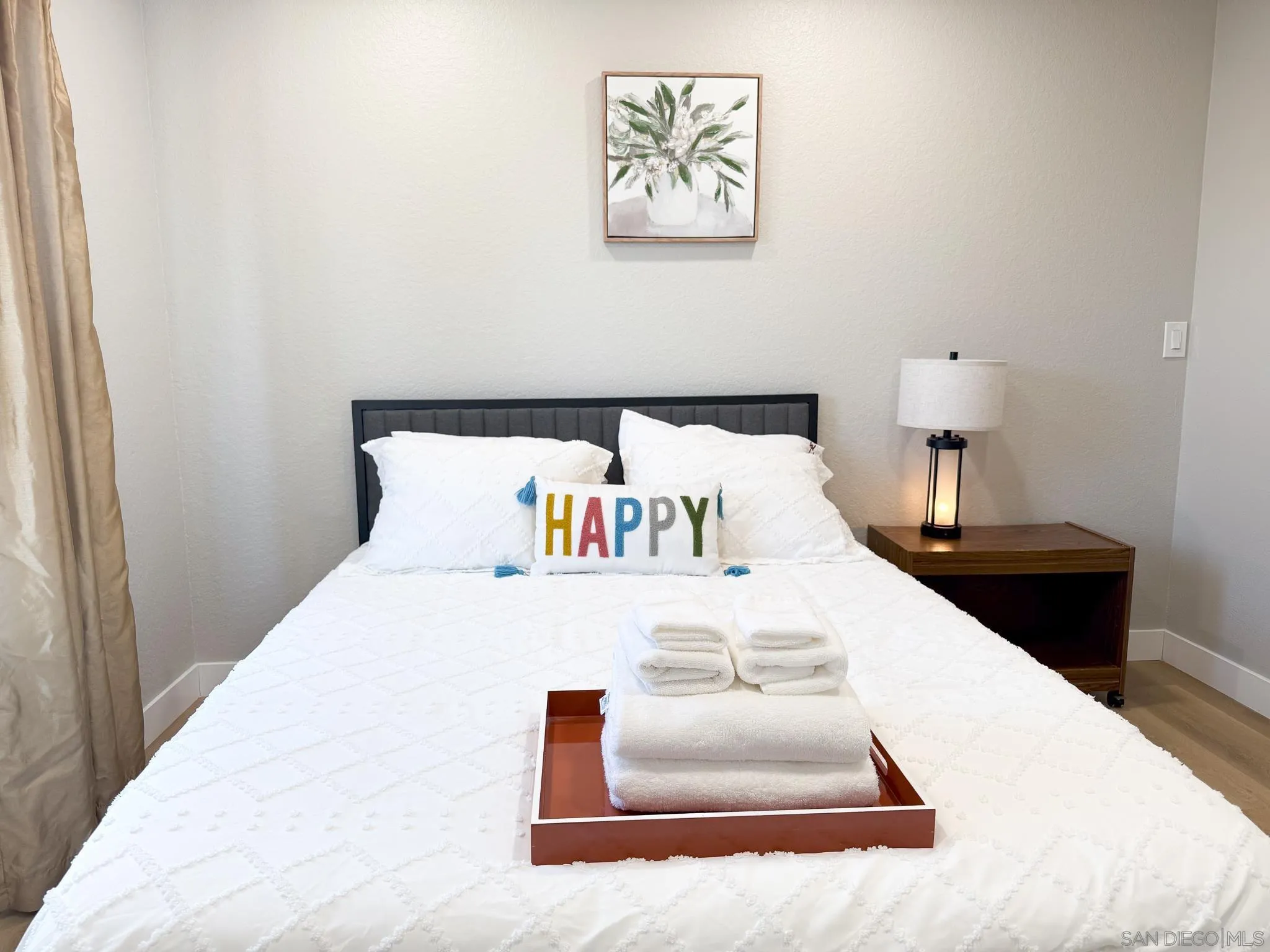 1457 Fallsview Place Escondido, CA 92027 - Photo 26 of 41 a bedroom with a bed and a night stand