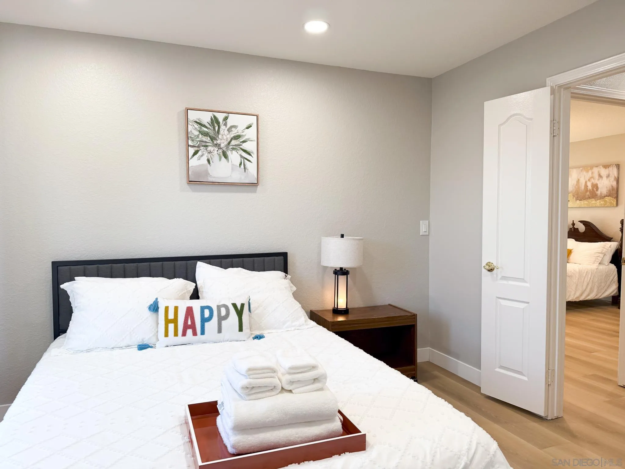 1457 Fallsview Place Escondido, CA 92027 - Photo 28 of 41 a view of a bedroom with a bed