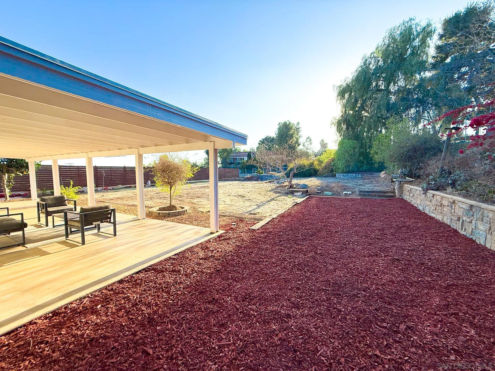 1457 Fallsview Place Escondido, CA 92027 - Photo 41 of 41 a view of a backyard with sitting area
