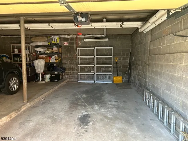 a view of a car garage