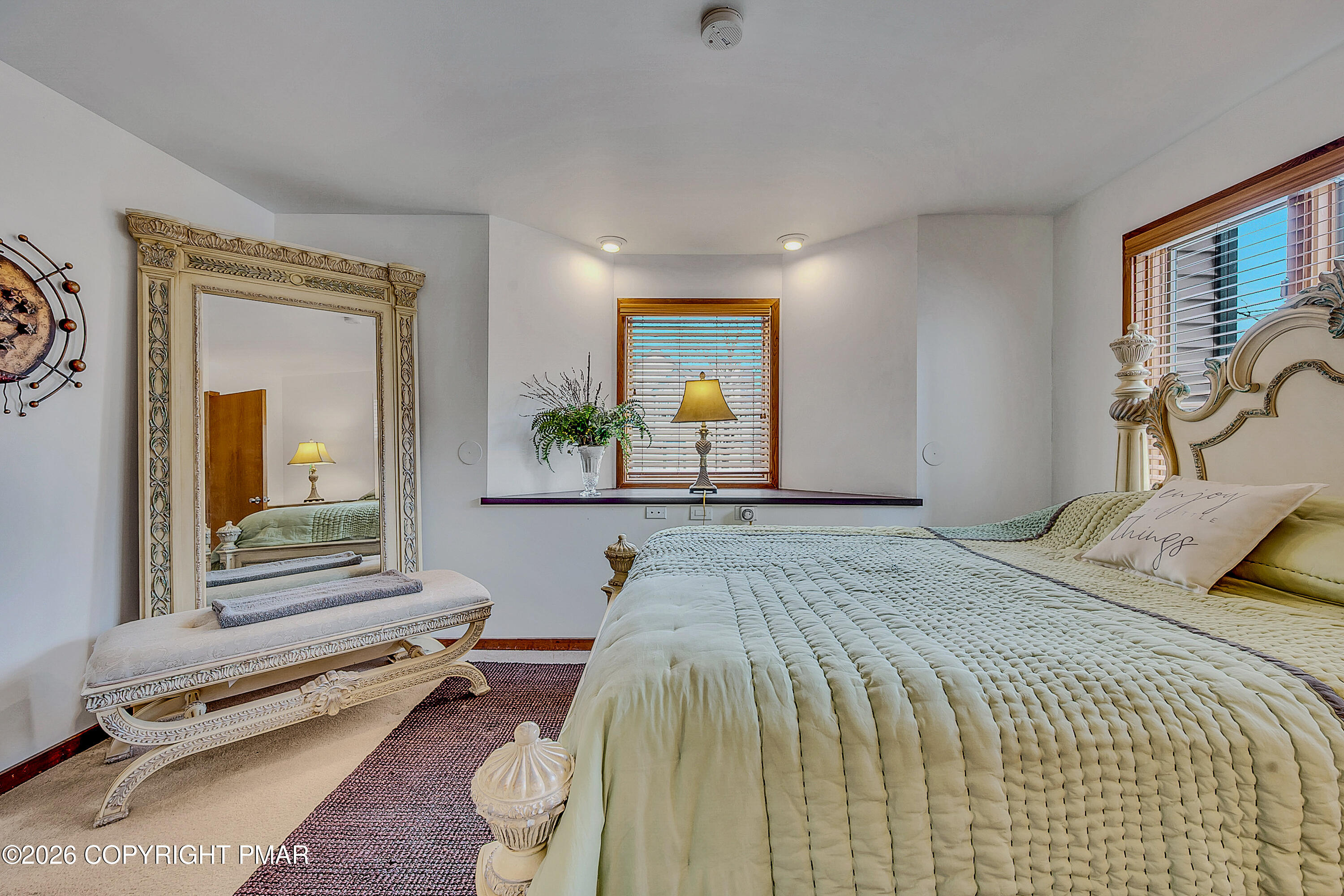 312 Hollow Road, Unit 36 East Stroudsburg, PA 18302 - Photo 21 of 34 a bedroom with a bed and a dresser next to a window