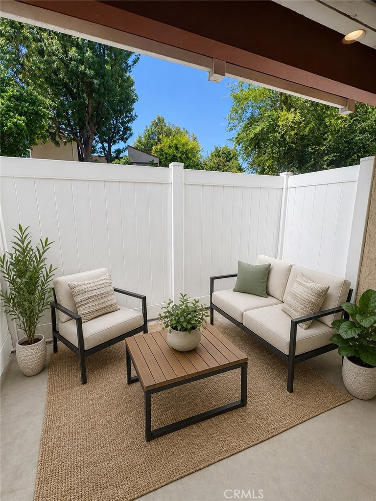 10331 Lindley Avenue, Unit 120 Porter Ranch, CA 91326 - Photo 1 of 5 Al staging on spacious patio
