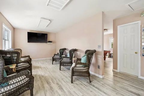 a view of a tennis court