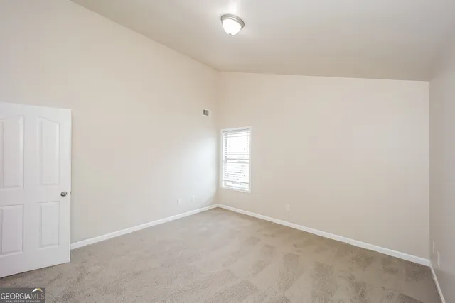 a view of empty room