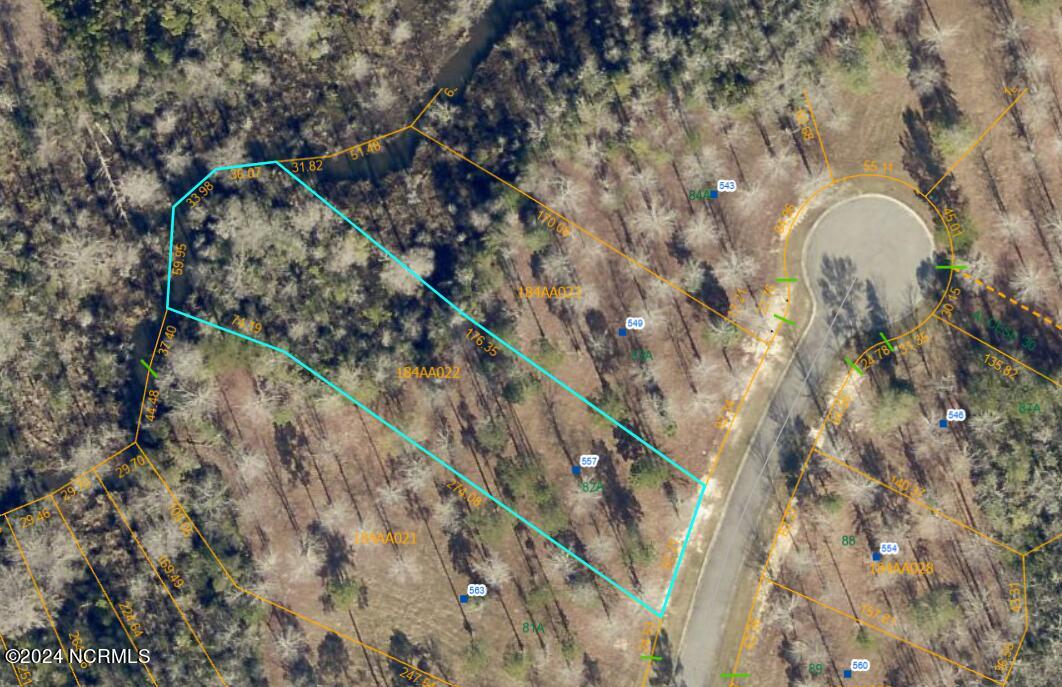 557 Sanctuary Point Southwest Supply, NC 28462 - Photo 6 of 22 Overview of Lot