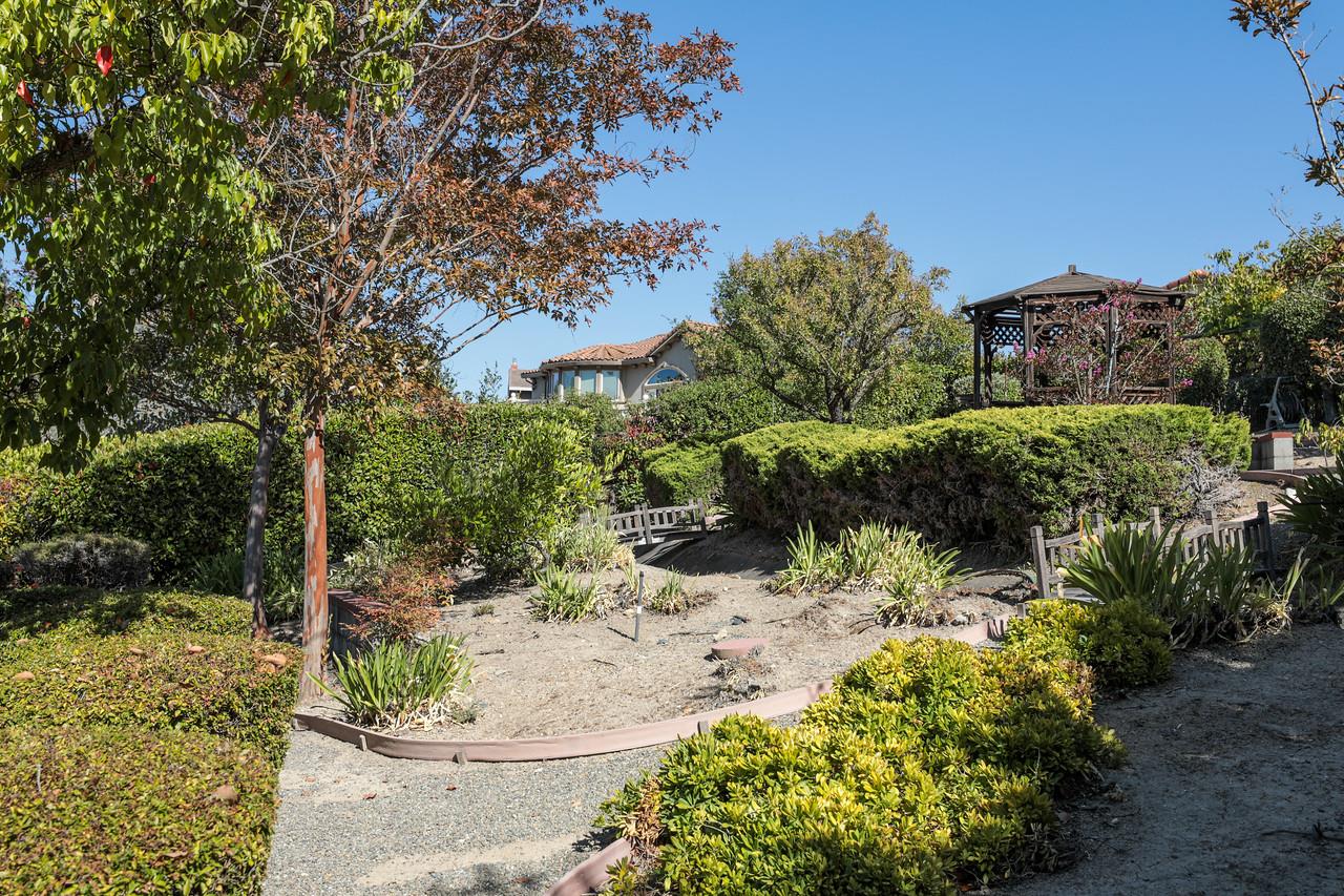 1398 Pierce Ranch Road San Jose, CA 95120 - Photo 32 of 32 a view of a garden with a pathway