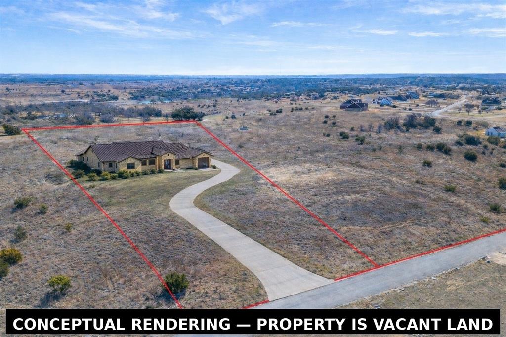 2077 Ellis Ridge Drive Weatherford, TX 76087 - Photo 6 of 19 a view of a dry yard with wooden fence