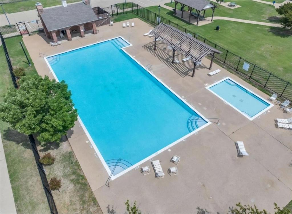 159 Sammy Fowler Avenue Venus, TX 76084 - Photo 32 of 36 an aerial view of a house