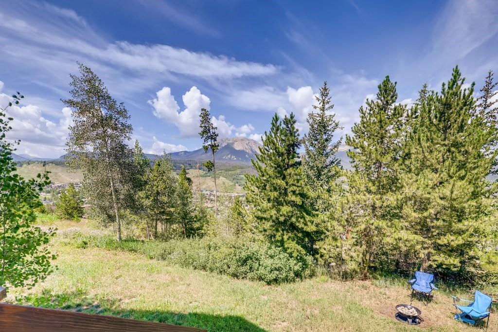 72 Aa Road Silverthorne, CO 80498 - Photo 26 of 28 a backyard of a house with a yard and outdoor seating