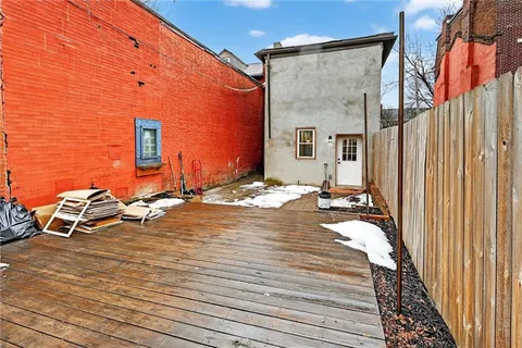 a view of a terrace with chairs