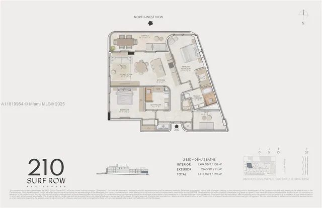 a view of a living room with a window