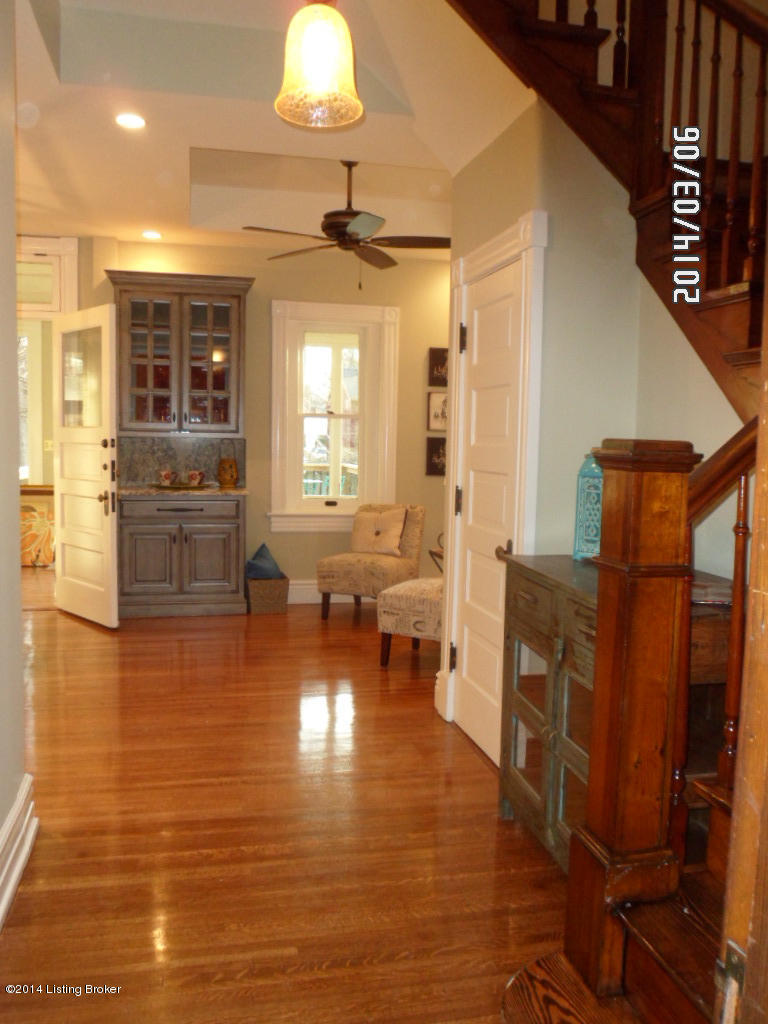 1238 Cherokee Road Louisville, KY 40204 - Photo 6 of 57 We opened up all the choppy little space so that you could see from one end of the first floor to the other! Our signature hutch and hearthroom beckon you to come in and relax!