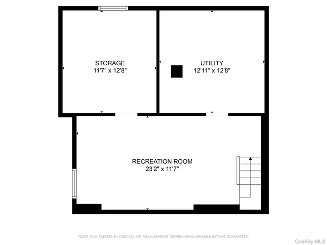 a picture of a bench in front of a door