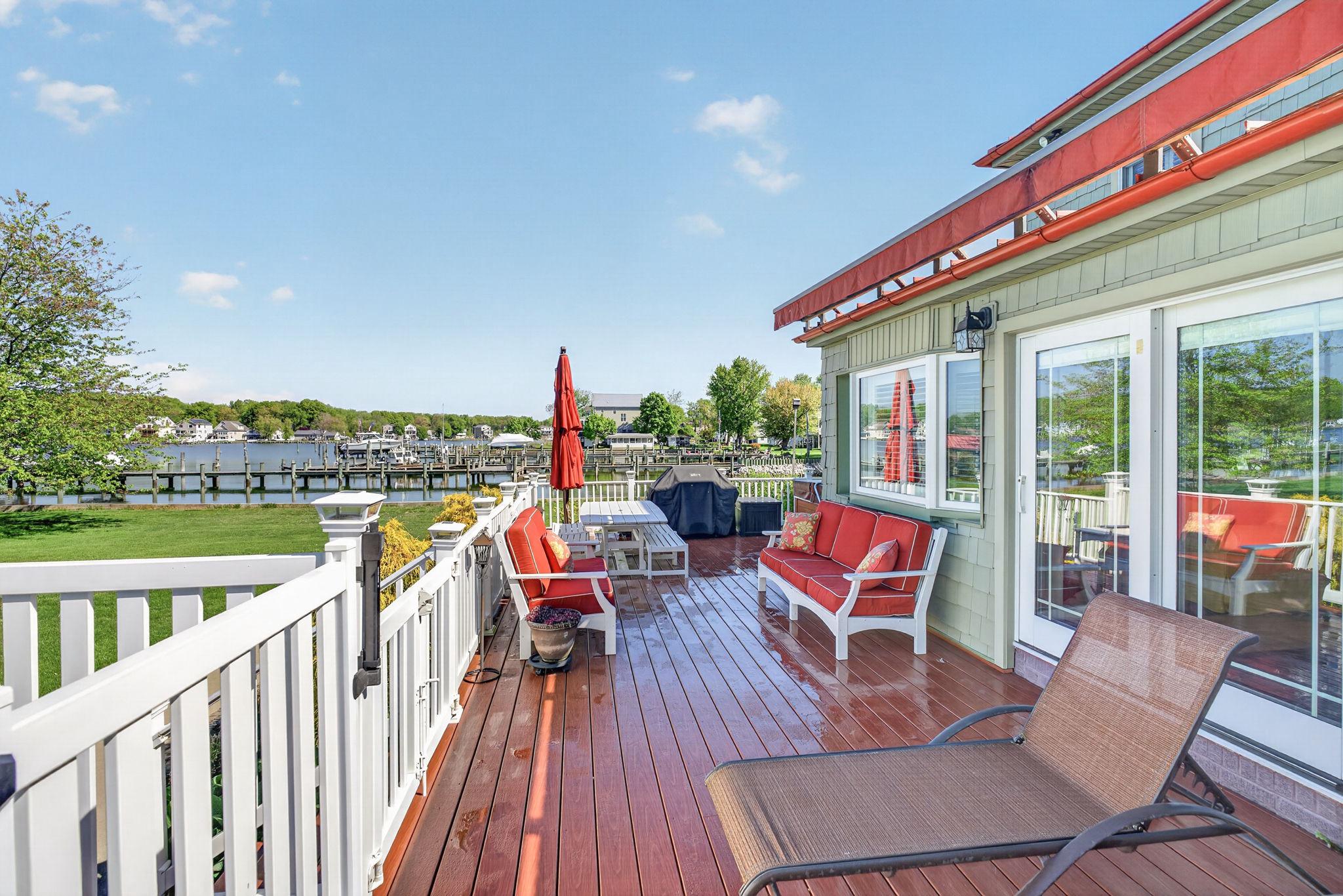 3500 Galloway Road Baltimore, MD 21220 - Photo 17 of 92 Sunny deck with vibrant awnings.