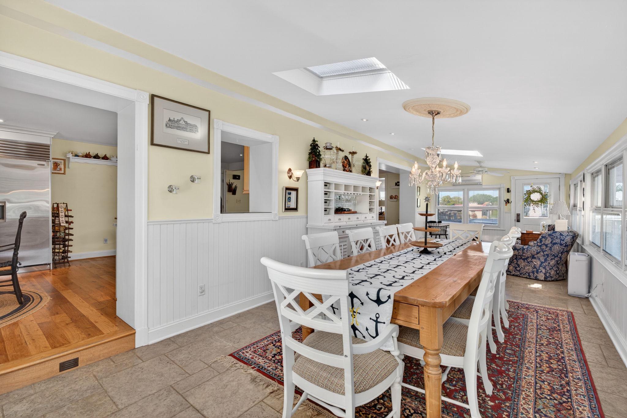 3500 Galloway Road Baltimore, MD 21220 - Photo 41 of 92 Bright sunlit dining space by the water.