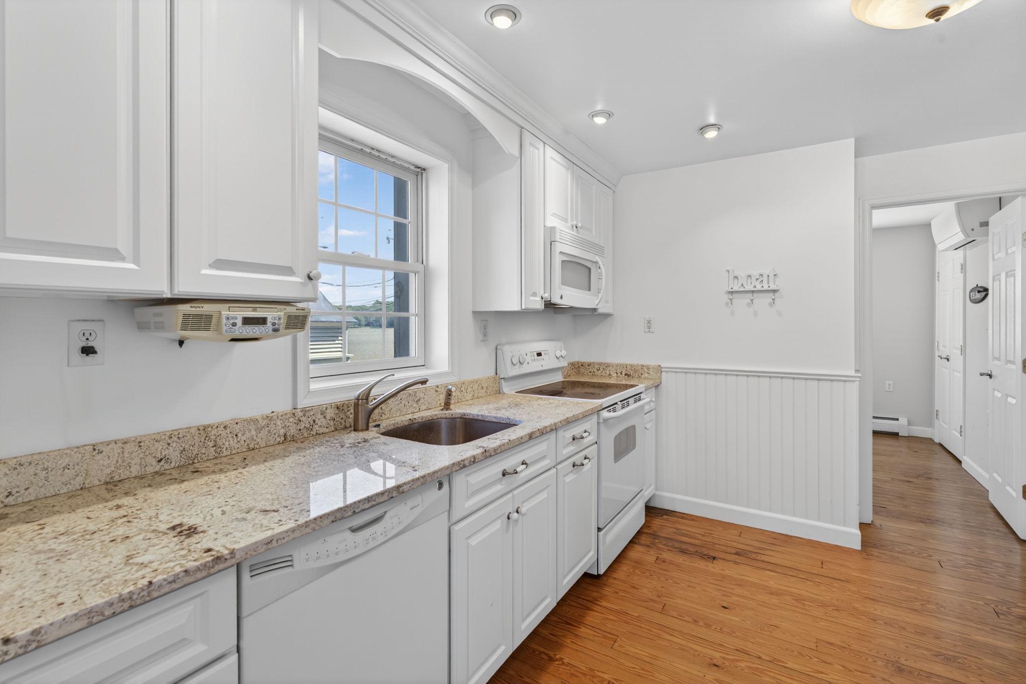 3500 Galloway Road Baltimore, MD 21220 - Photo 81 of 92 Bright and airy modern guest house kitchen space.