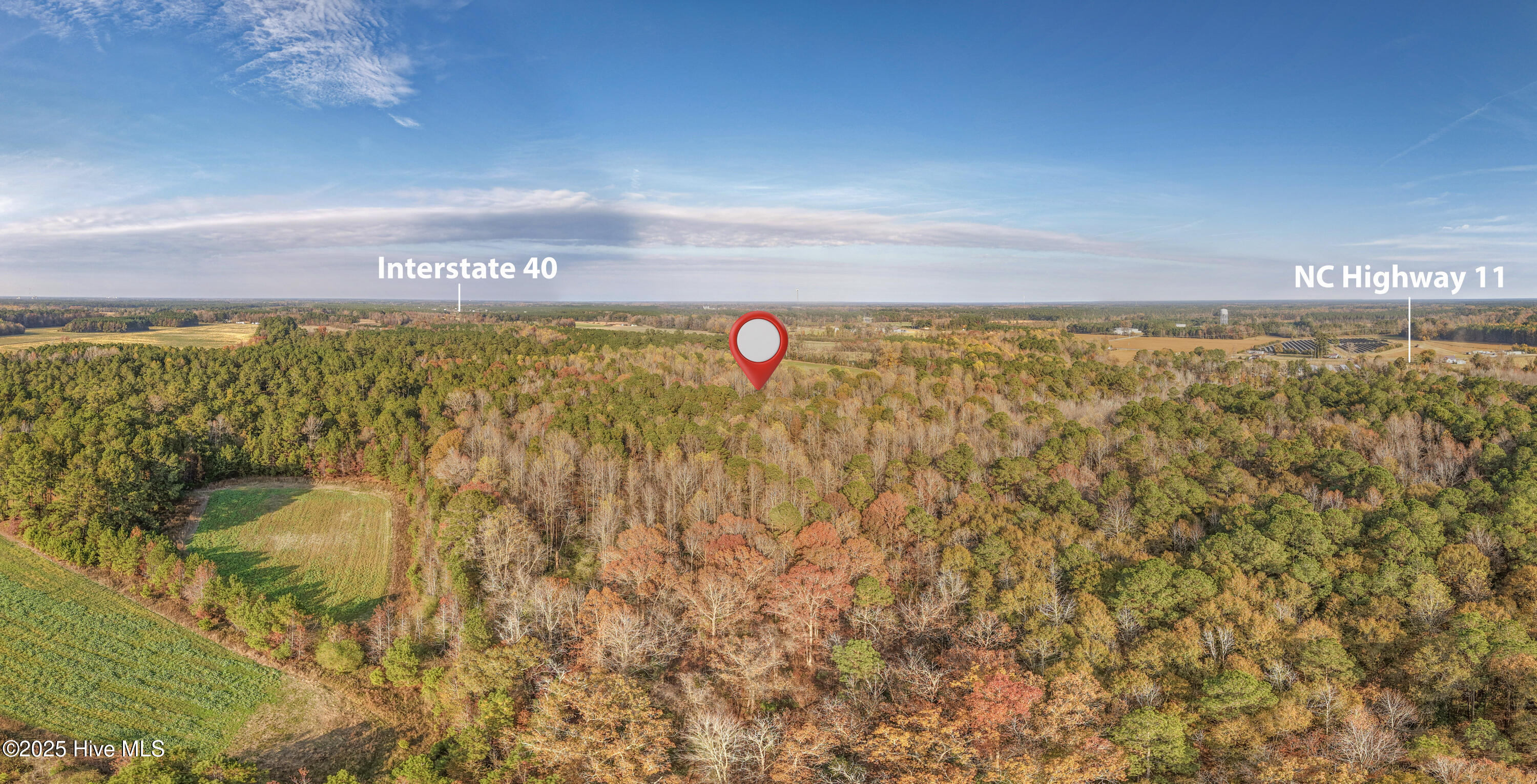 41.5-acres High School Road Teachey, NC 28464 - Photo 22 of 27 21-Pano1-Edit