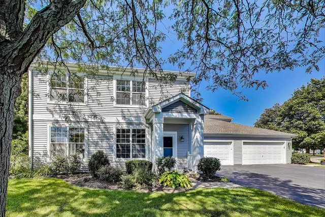 front view of house with a yard