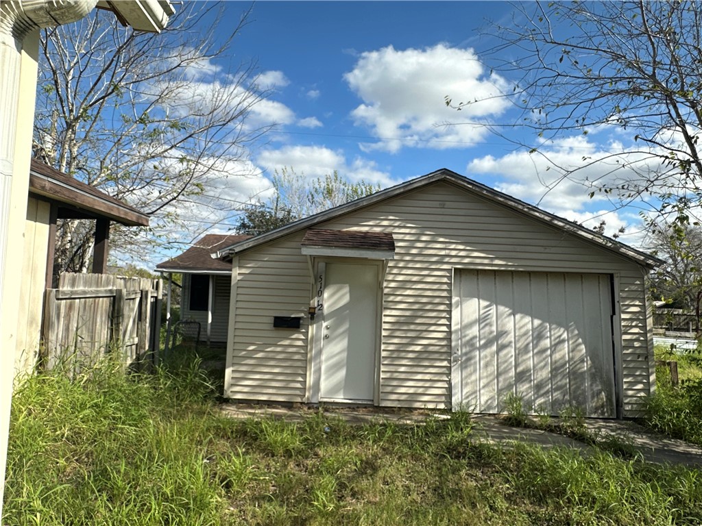 510 James Street Refugio, TX 78377 - Photo 6 of 9 a front view of a house with garden