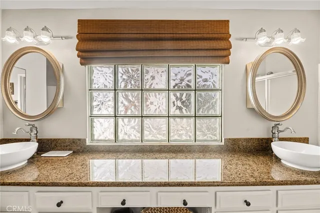 a view of a workspace with wooden floor