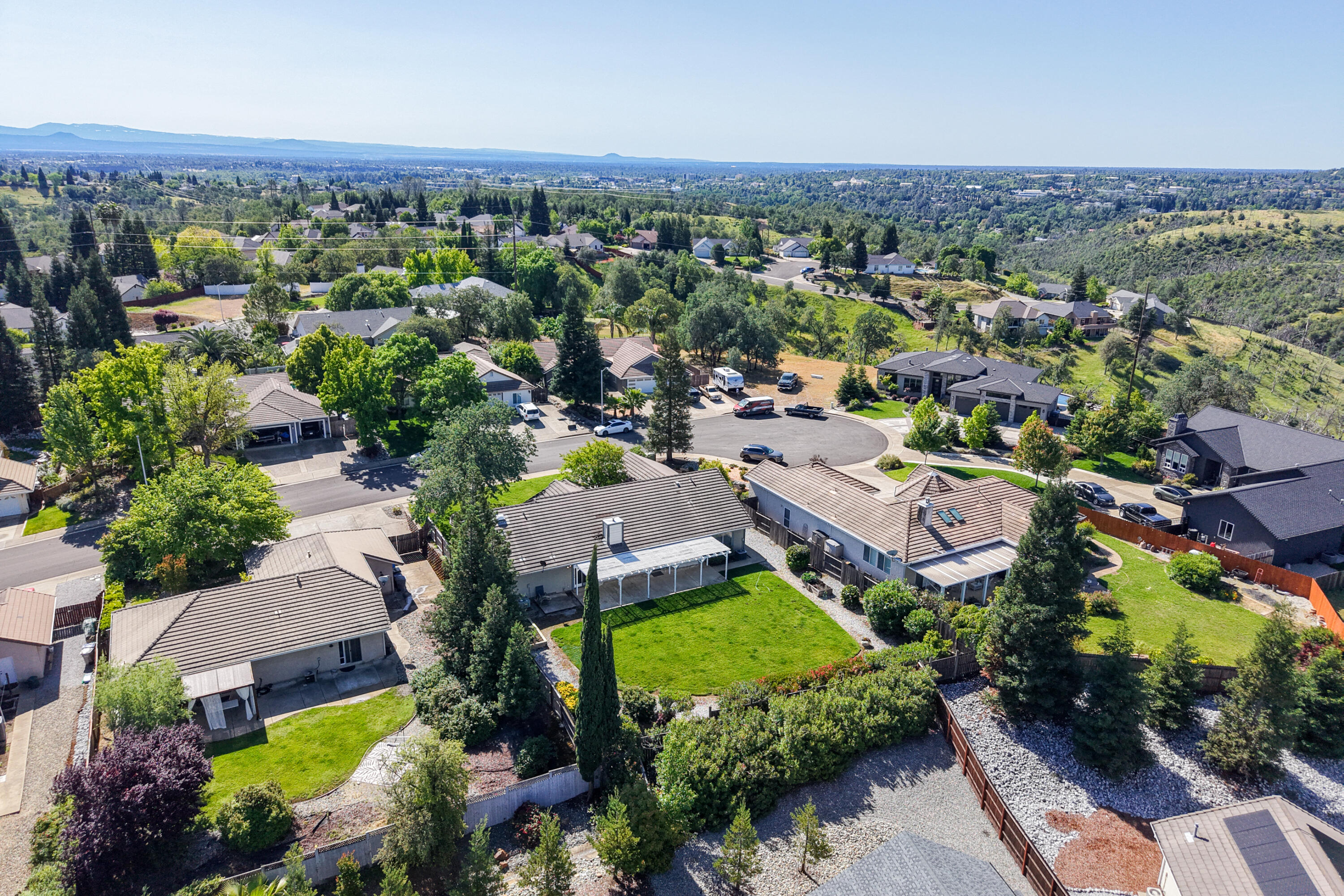 3438 Showboat Court Redding, CA 96003 - Photo 61 of 63 an aerial view of multiple house