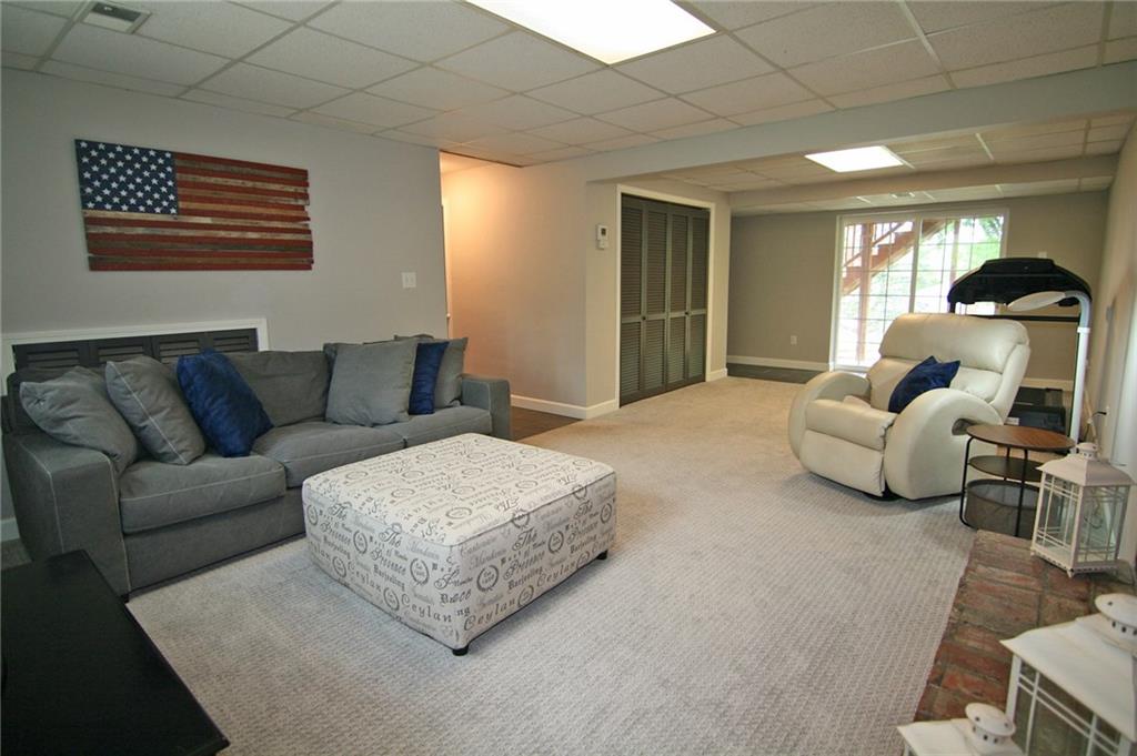 538 Center Church Road Canonsburg, PA 15317 - Photo 22 of 25 The gameroom offers extra storage and sliding door access to the patio