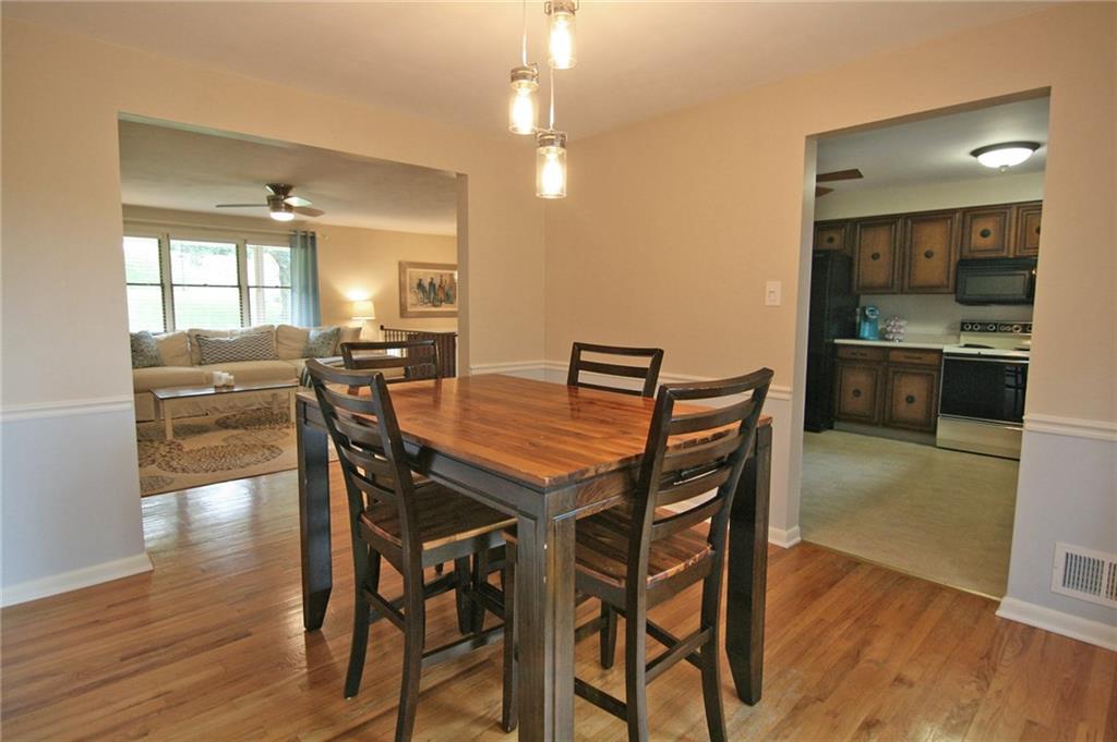 538 Center Church Road Canonsburg, PA 15317 - Photo 8 of 25 The dining room opens to the living room and kitchen for a great flow...