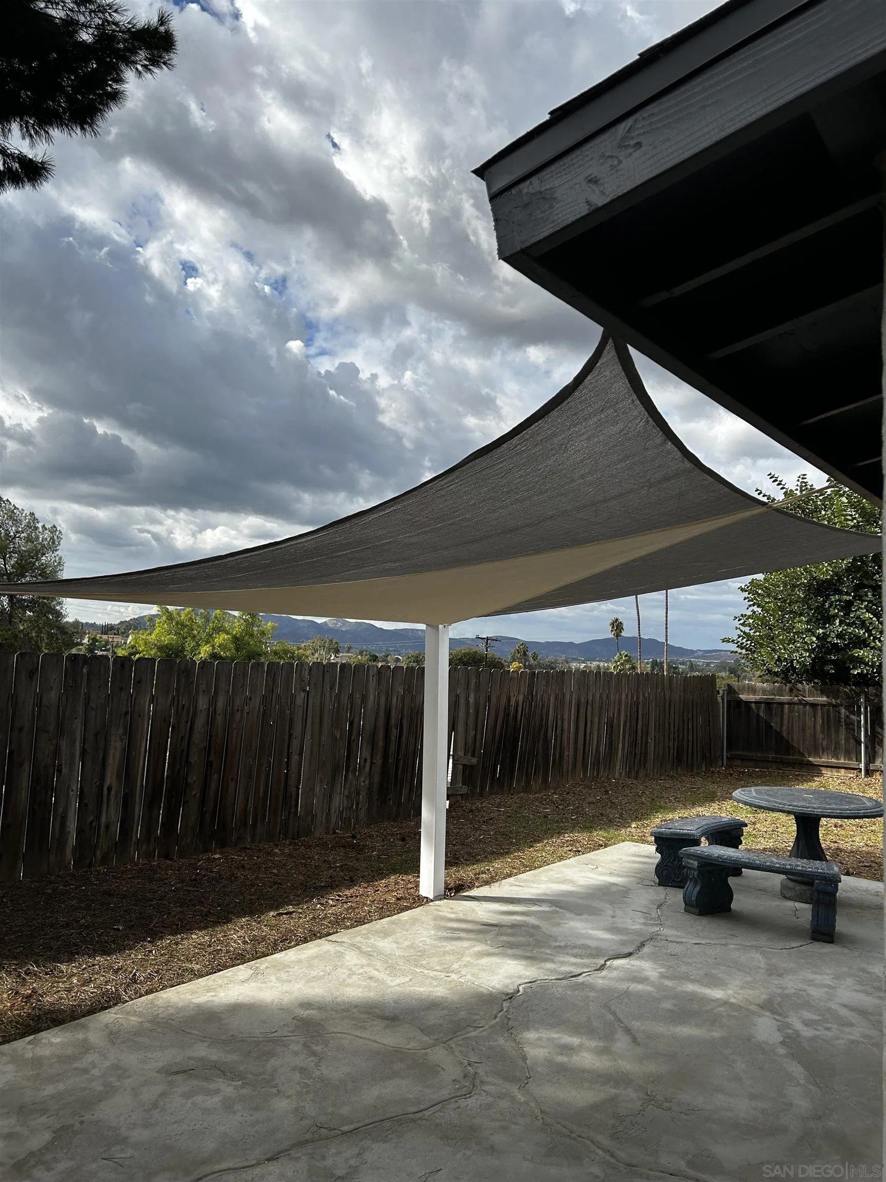 9136 Northcote Road Santee, CA 92071 - Photo 33 of 33 a view of backyard with parked car