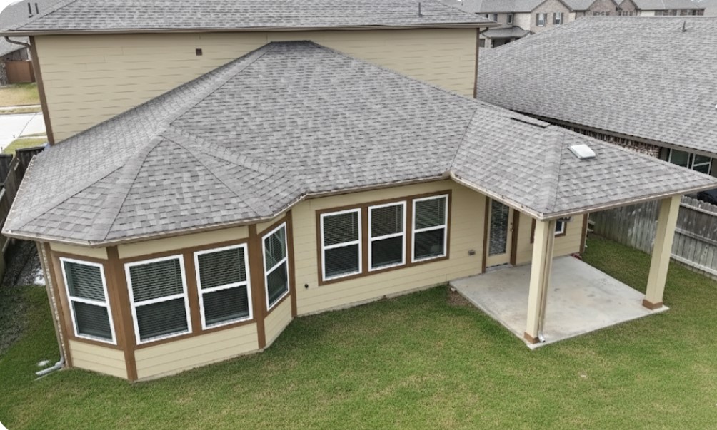 10831 Sugar Pne Lane Rosharon, TX 77583 - Photo 2 of 23 a view of a house with a backyard