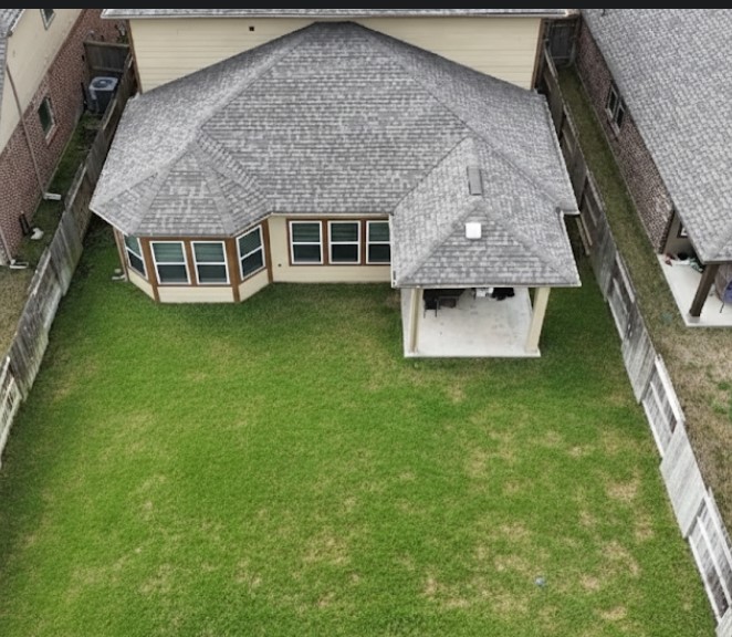 10831 Sugar Pne Lane Rosharon, TX 77583 - Photo 4 of 23 an aerial view of a house with a backyard
