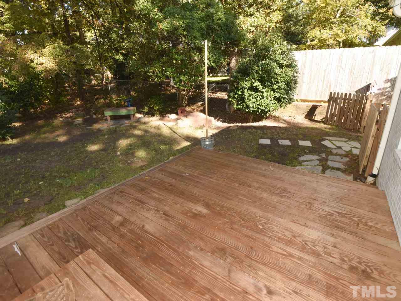 616 Macon Place Raleigh, NC 27609 - Photo 22 of 25 a view of outdoor space and yard