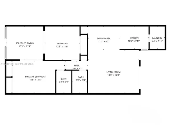 $2,200 | 7344 Southwest 8th Court, Unit 2, North Lauderdale, FL 33068