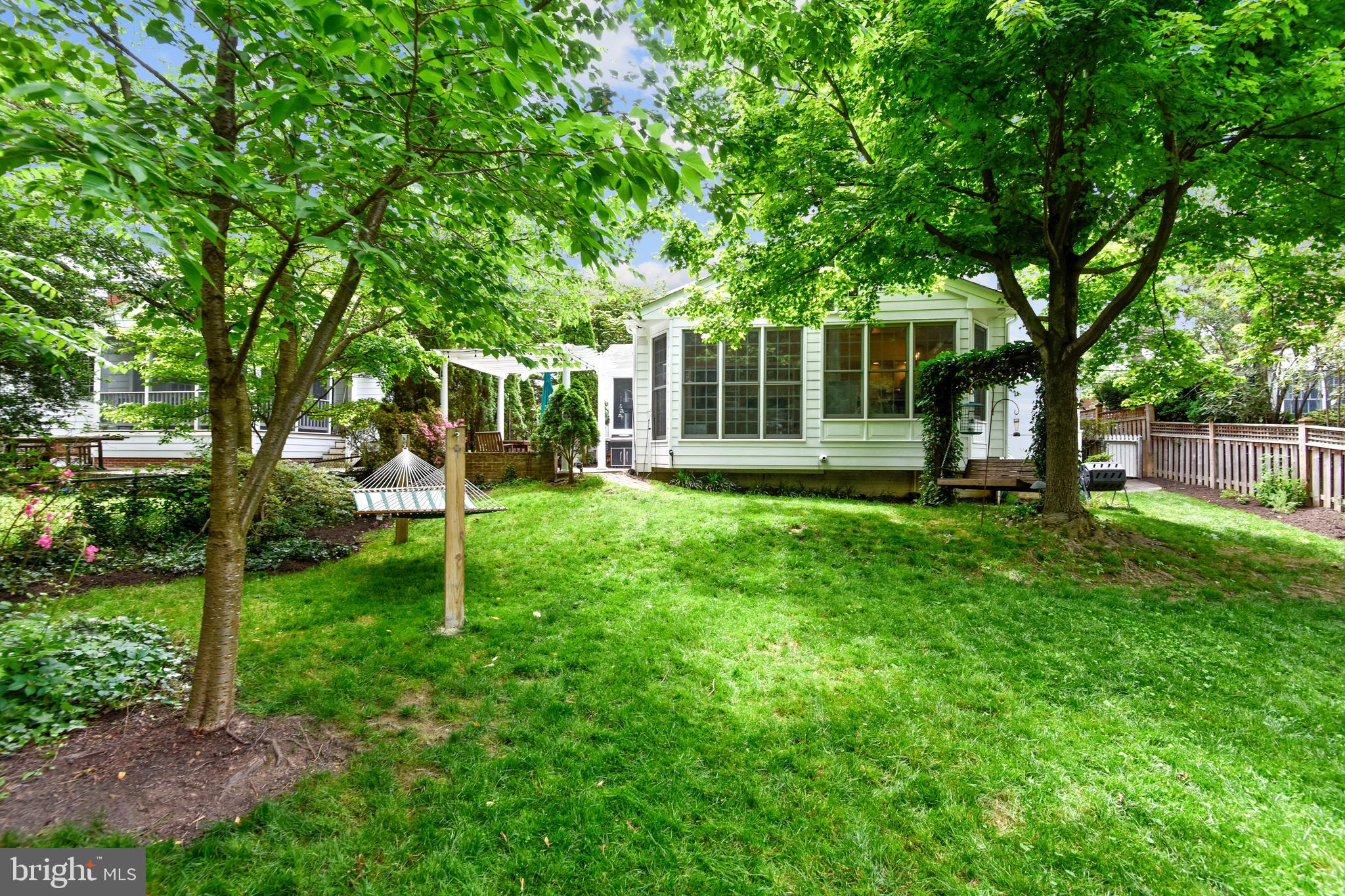 5609 Harwick Road Bethesda, MD 20816 - Photo 2 of 48 Beautiful back garden