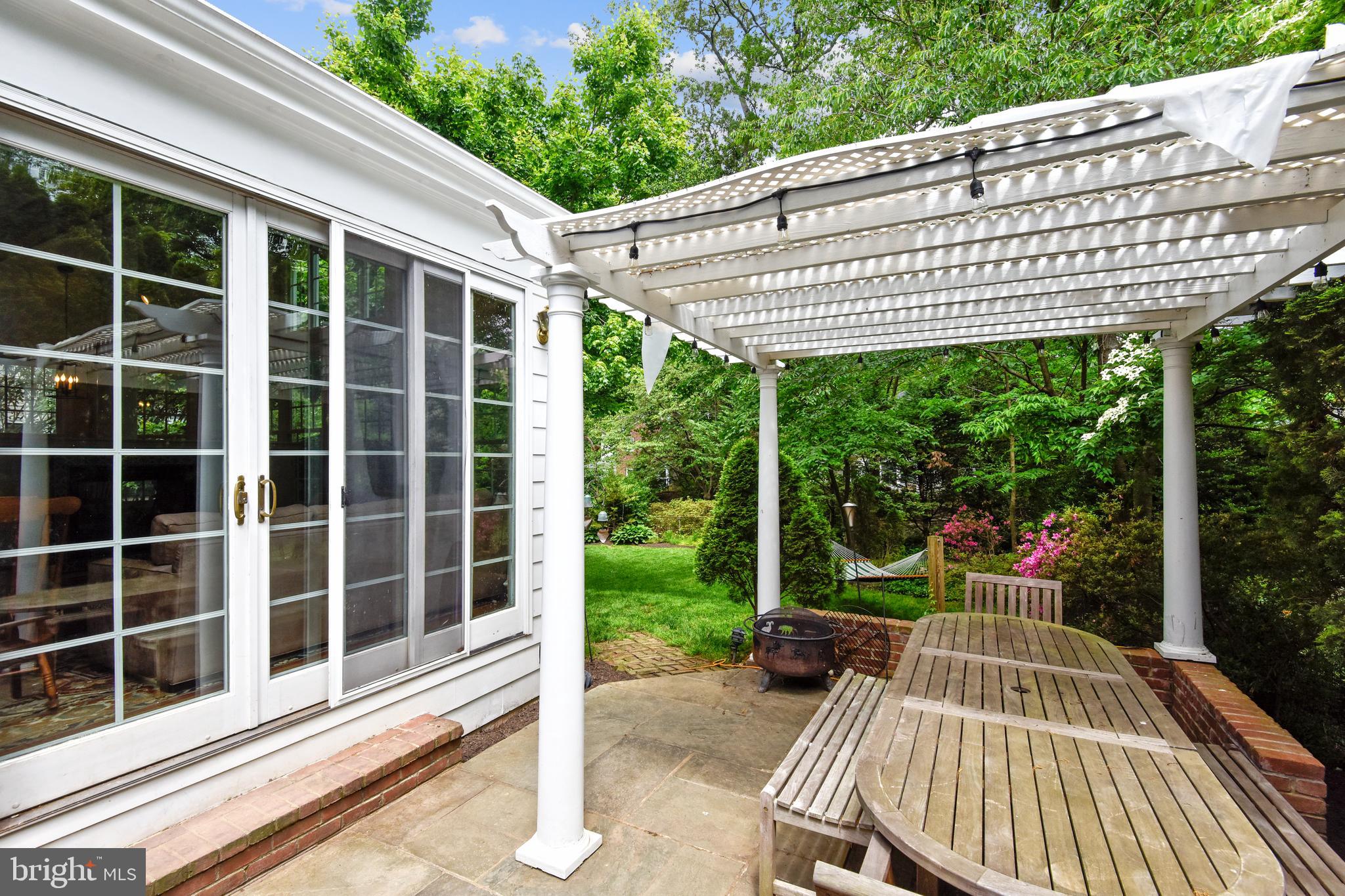 5609 Harwick Road Bethesda, MD 20816 - Photo 15 of 48 Patio off the Family room