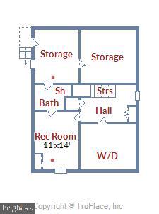 5609 Harwick Road Bethesda, MD 20816 - Photo 41 of 48 Lower level has two extra storage rooms!